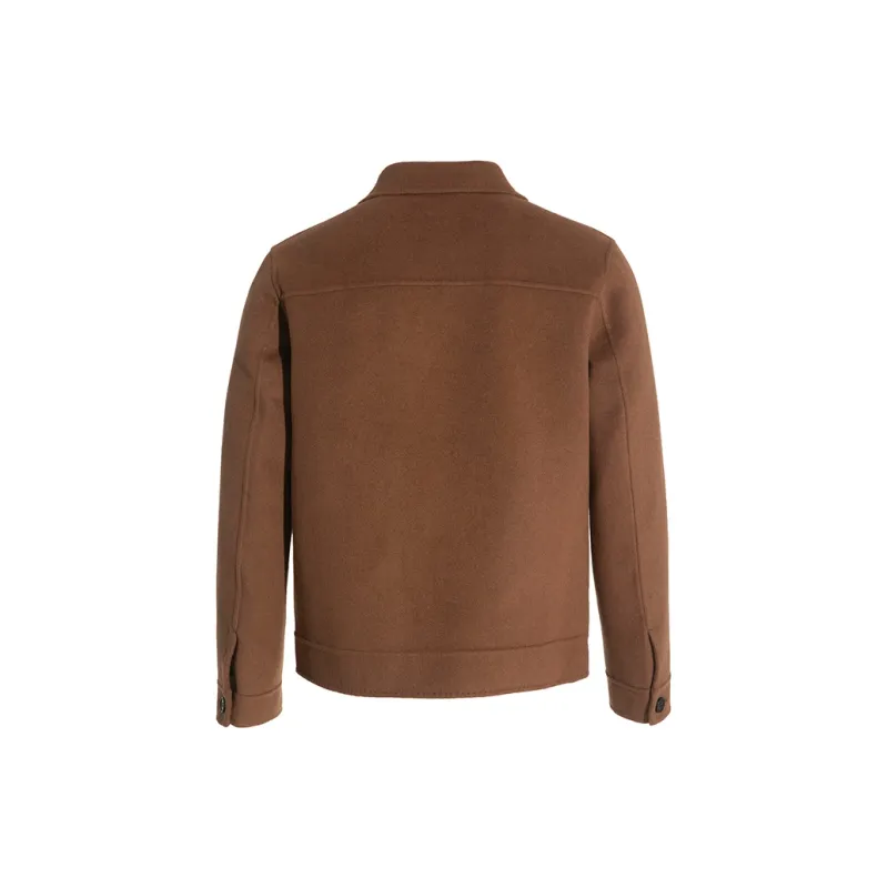 ANDREW MACKENZIE Coats Men Coffee-1