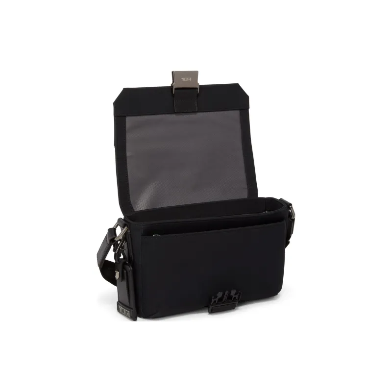 TUMI Nylon Messenger Bag, Shoulder Bag, Crossbody Bag Regular Women's Black-1