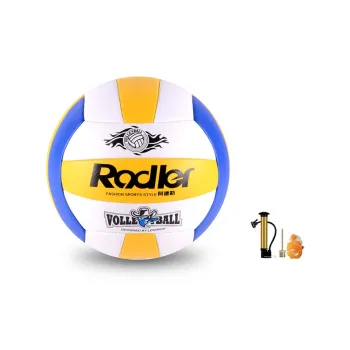 RADLER PVC Size 5 Volleyball Unisex White Yellow Blue
