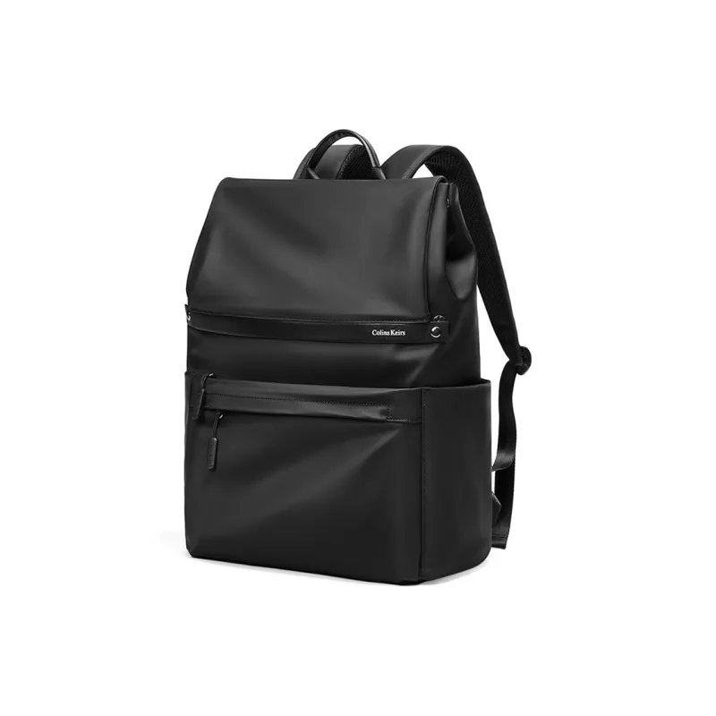 COLINS KEIRS Nylon Fabric Backpack Medium Size Men's Black-1