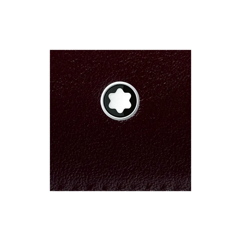 MONTBLANC Meisterstuck Cow Leather Wallet Regular Men's Burgundy-3