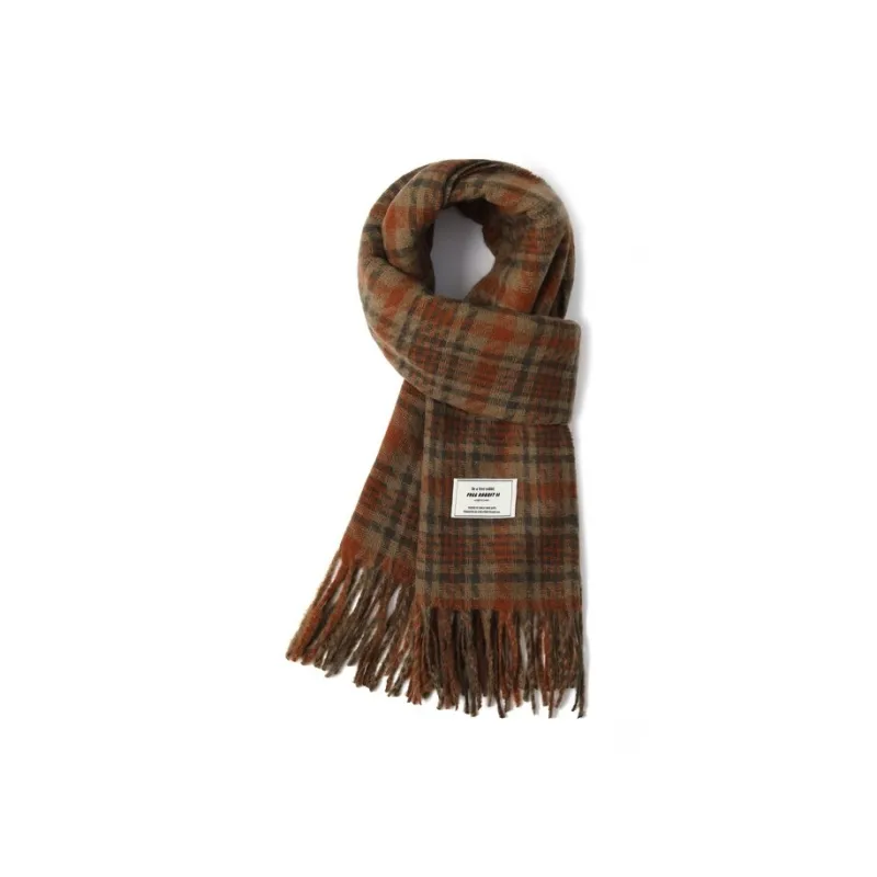 FREE RABBITⅡ Faux Cashmere Knit Scarves Unisex-6