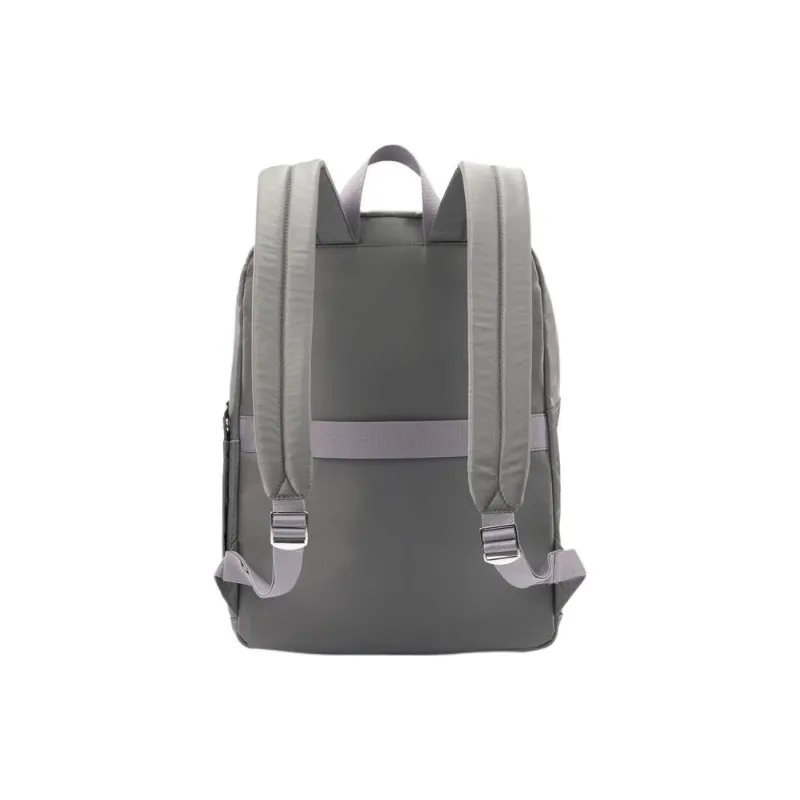 SAMSONITE Nylon Backpack Unisex Silver-5