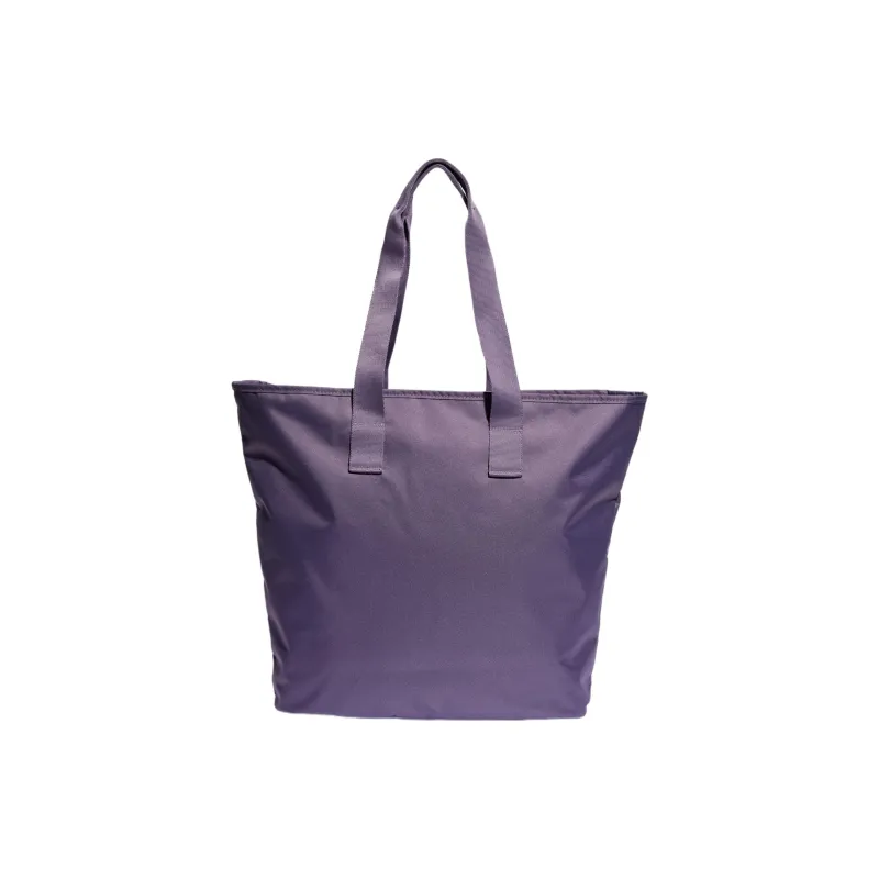 Adidas Recycled Polyester Twill Tote Bag Shopping Bag Shoulder Bag Handbag Regular Unisex Dark Purple/Black/Gray/White-2