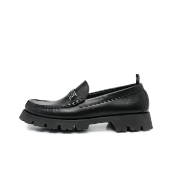 KARL LAGERFELD Lug Klasp Loafers 3.5cm Men's Black