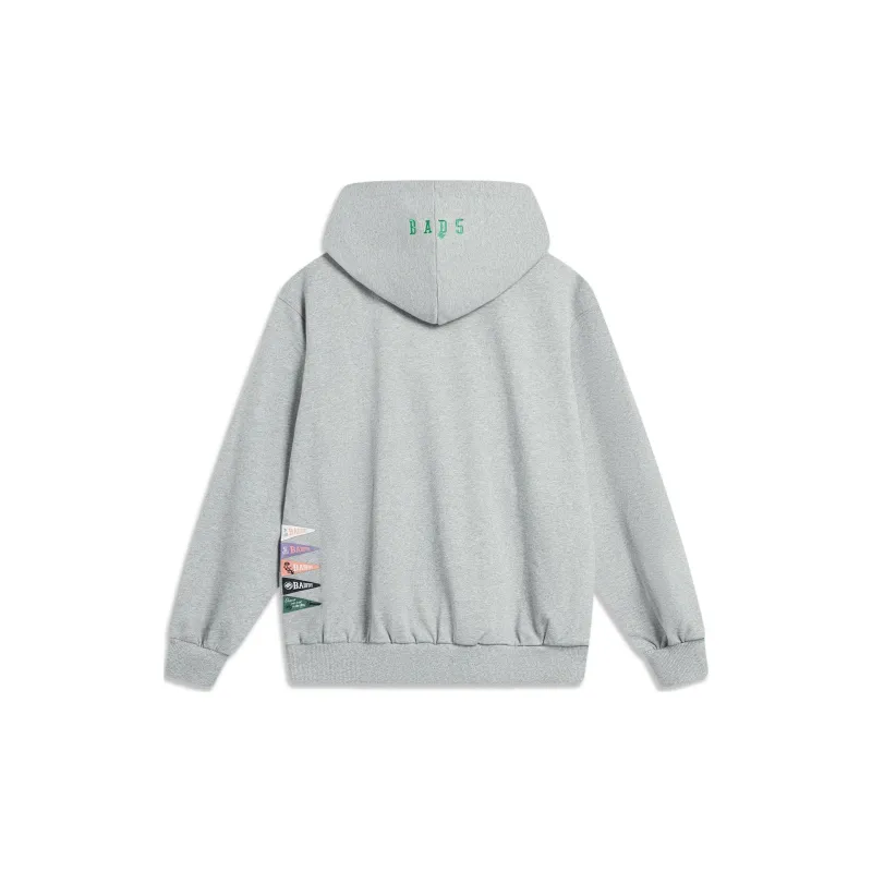 LINING Sweatshirts Unisex Heather Gray-1