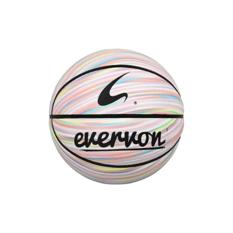 EVERVON PU Basketball Multicolor Size 7 Training Unisex-0
