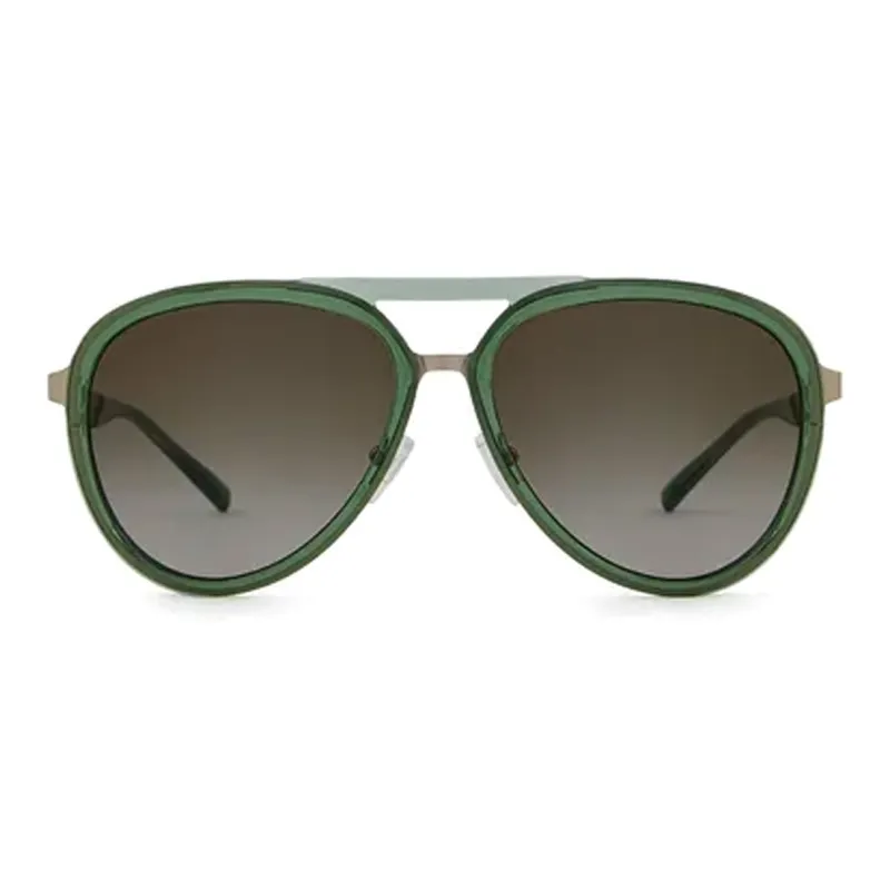 EMPORIO ARMANI Metal Aviator Sunglasses Men's Green-1