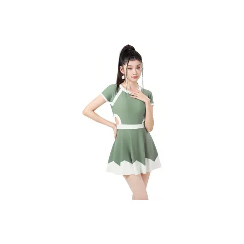 Youyou Swim Dresses & Skirts Women's Fresh Green