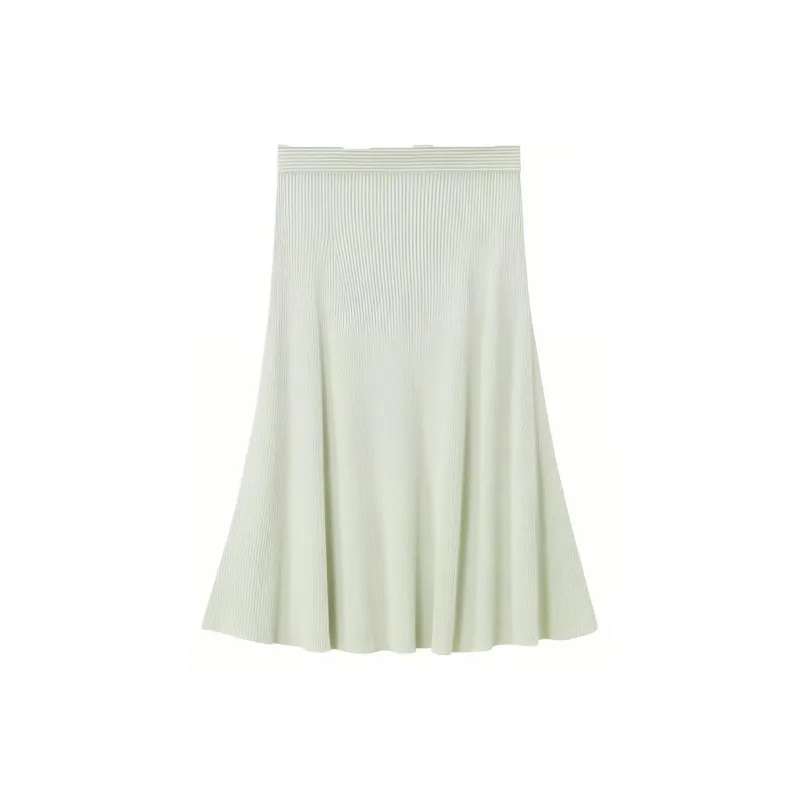 OVV Casual Long Skirts Women's Light Green A1-1