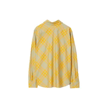 Burberry Checked Flannel Shirt