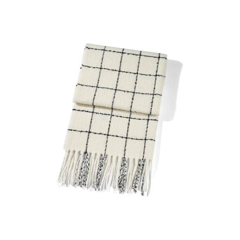 CLARKIA FLOWER Knit Scarves Unisex-4