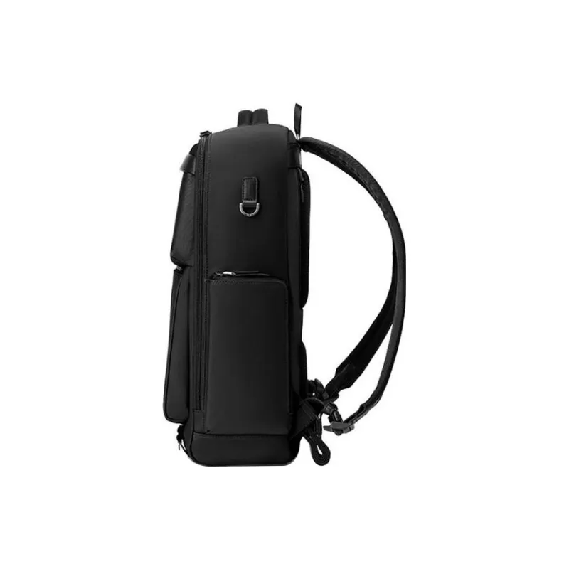 SAMSONITE Fabric With PU And Polyurethane Backpack Unisex Black-2