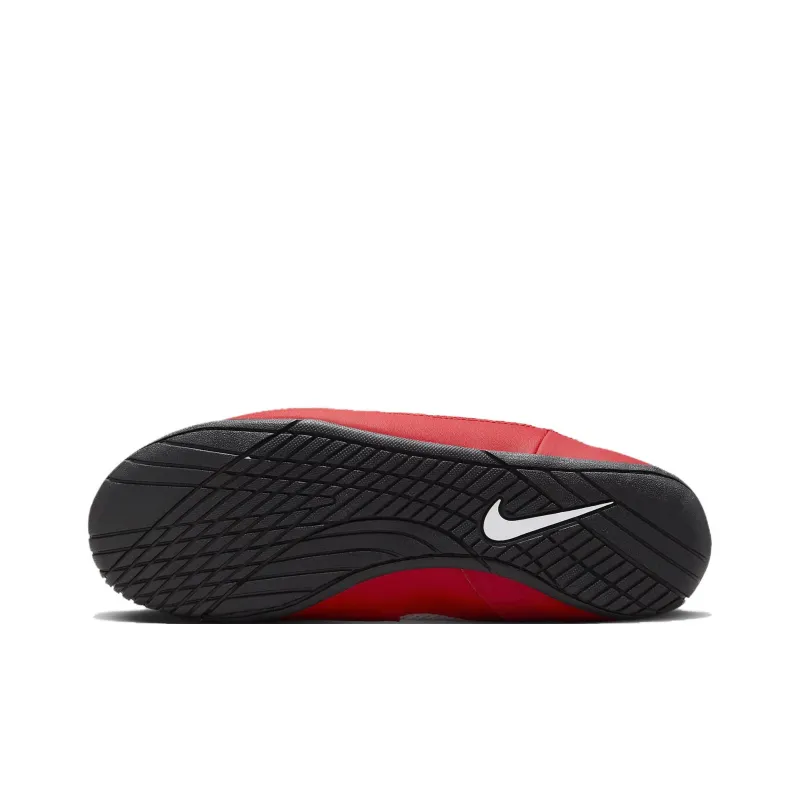 Nike Fury Anti Slip Wear Resistant Mid Top Training Shoes Unisex Red White-5