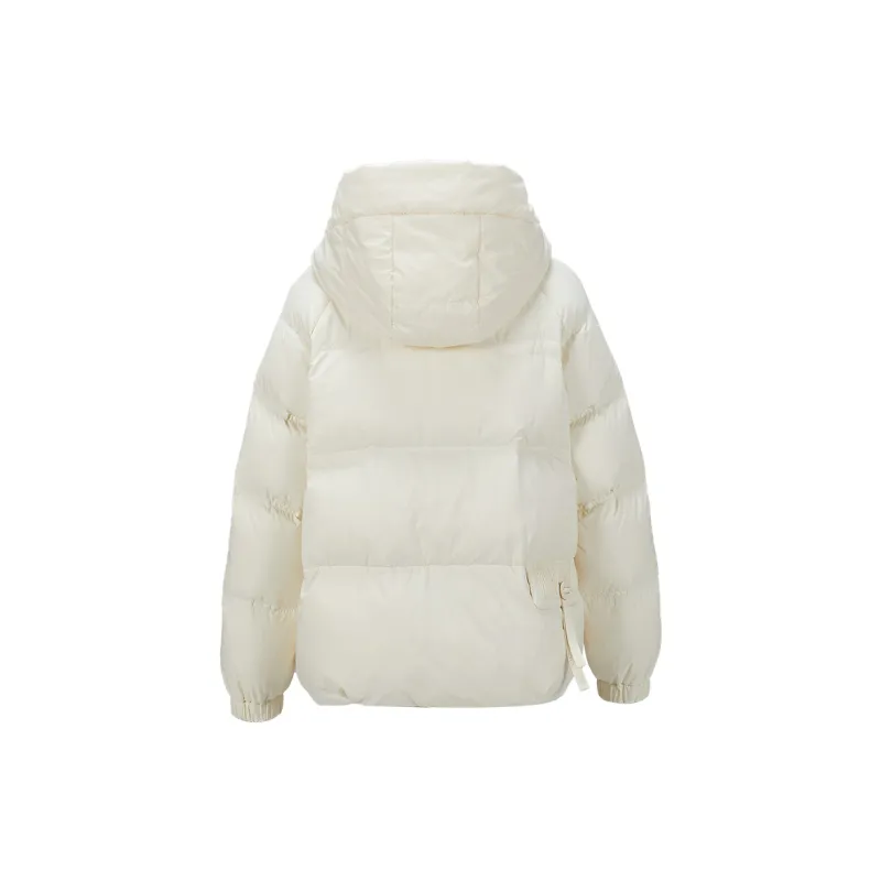 XIANGYING Down Jackets Women's Beige-1