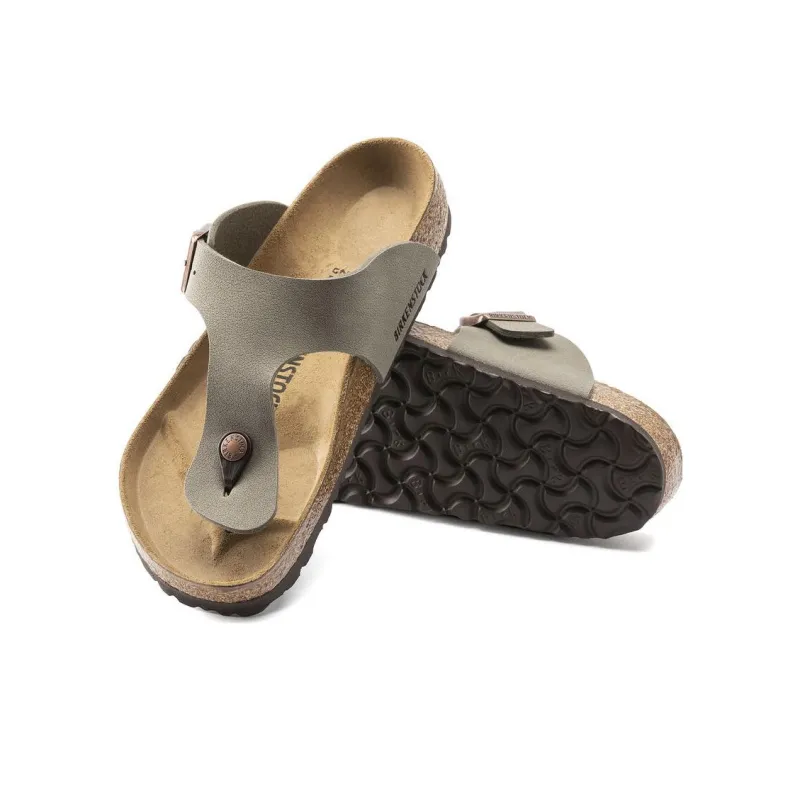 Birkenstock Flip Flops Men's Light Gray Regular-4