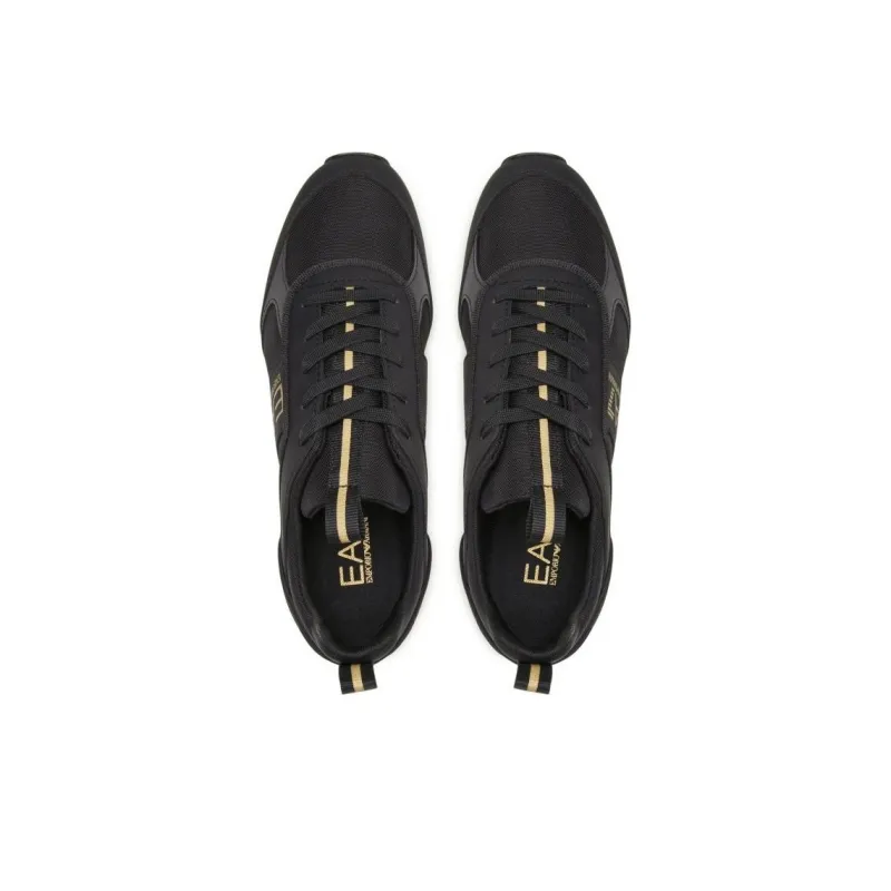 EMPORIO ARMANI EA7 Casual Shoes Unisex Low Top Black-4