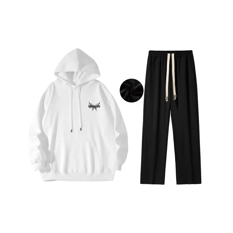 LIGHTNING BEAR Sweatshirt Set Unisex-3