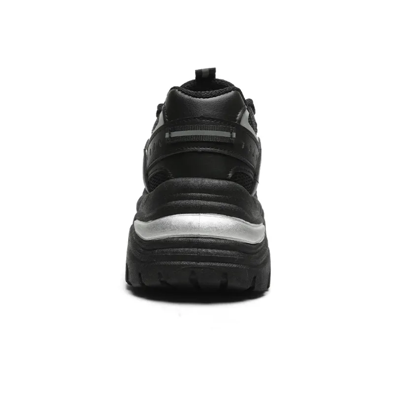 Mulinsen Low Top Chunky Sneakers 6cm Women's Black-3