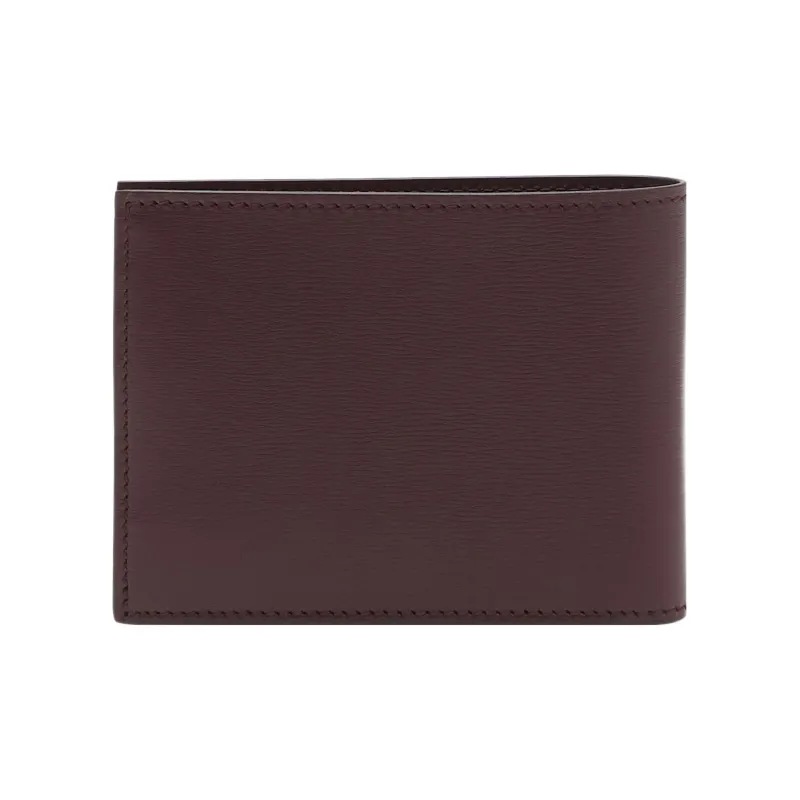 FERRAGAMO Palm Calfskin Wallet Regular Men's Dark Color Barolo-2