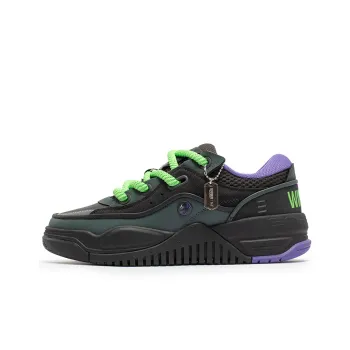 361° Peace Elite Series Anti Slip Wear Resistant Low Top Skateboard Shoes Men's Gray