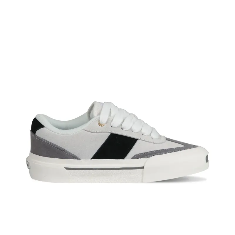 Ollieskate Skateboard Shoes Unisex Low Top Black White Gray-2