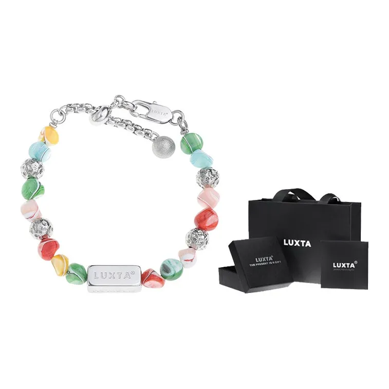LUXTA Shell Bead, Titanium Steel Bracelets Unisex-1