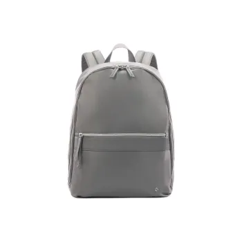 SAMSONITE Nylon Backpack Unisex Silver