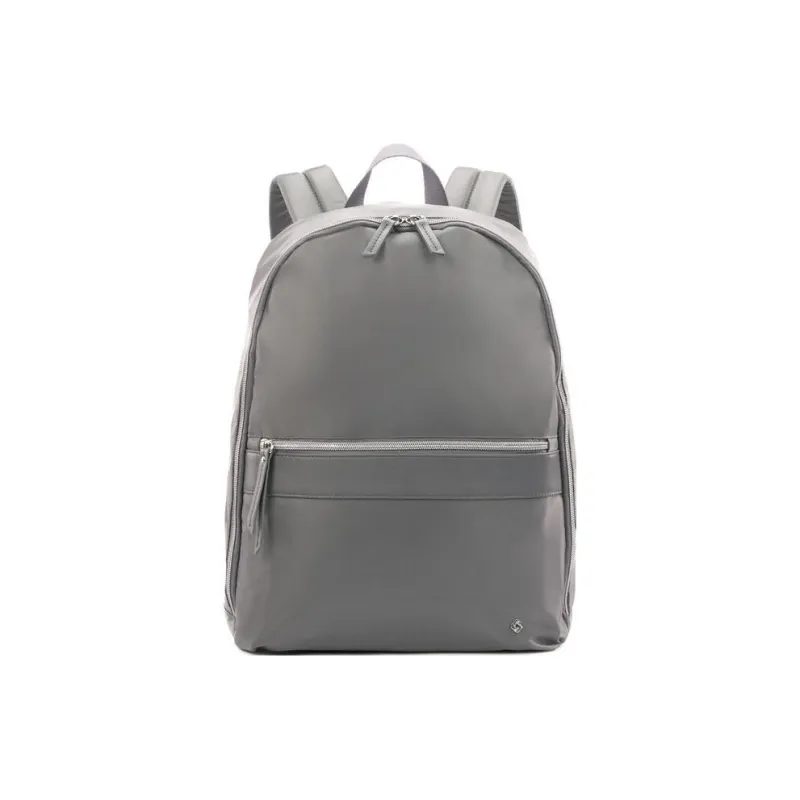 SAMSONITE Nylon Backpack Unisex Silver-0