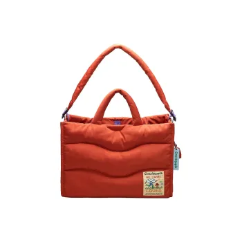 Coachtopia Polyester Tote Bag Shopping Bag Handbag Shoulder Bags Large Size Women's Red
