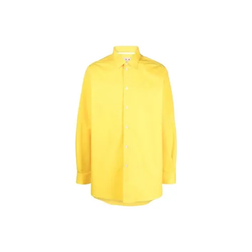 MARNI Shirts Men Yellow