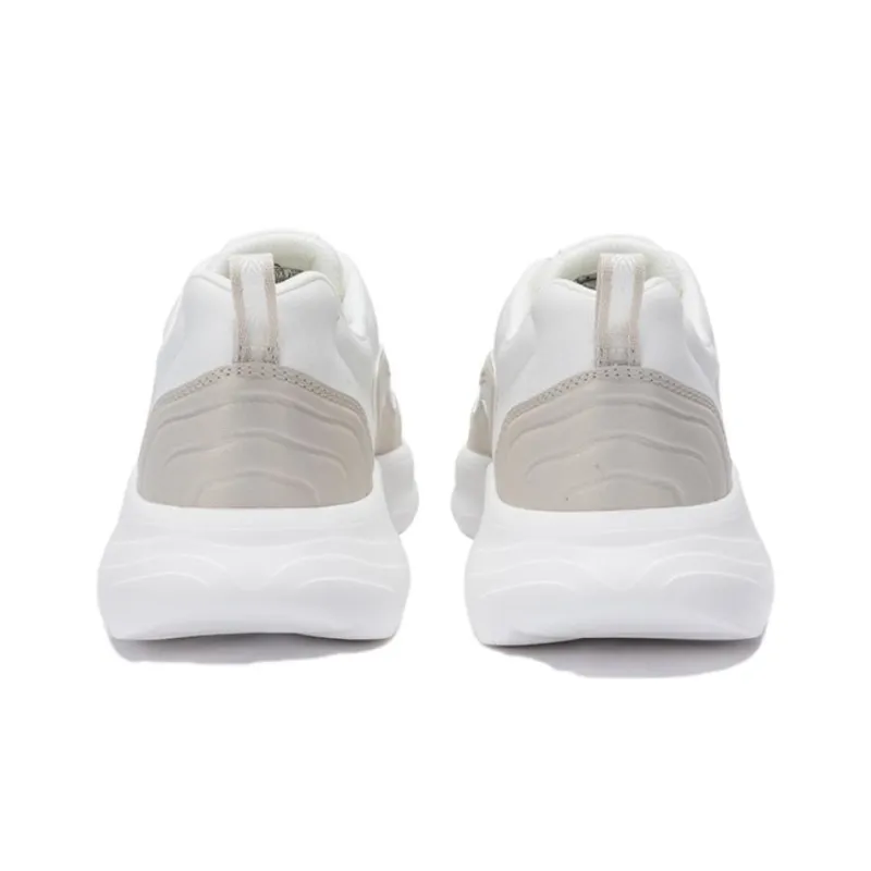 Anta Cushioning Wear Resistant Low Top Casual Shoes Women's White Gray-2
