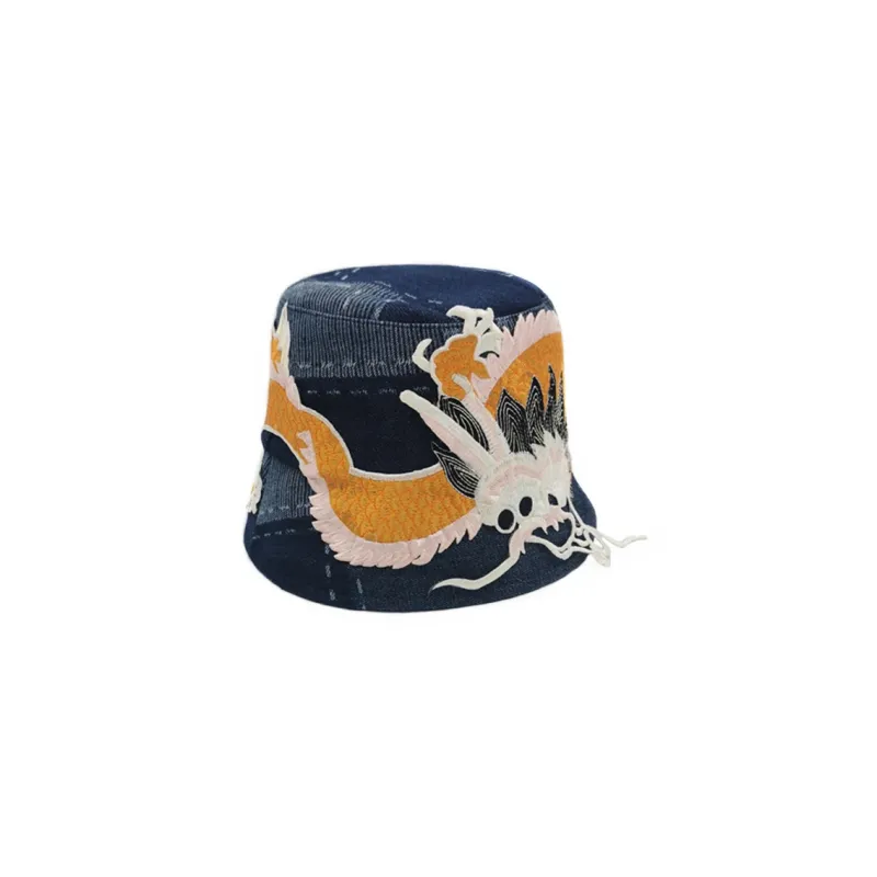 MUSTKOO Denim Bucket Hats Unisex-2