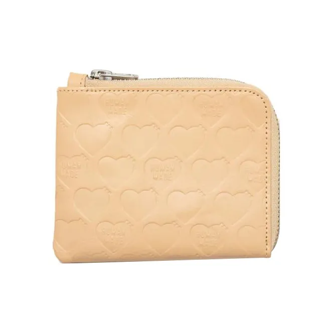 HUMAN MADE Cow Leather Wallet Women's Beige-2