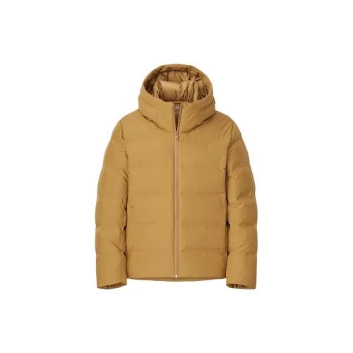 UNIQLO Down Jackets Men Light Yellow