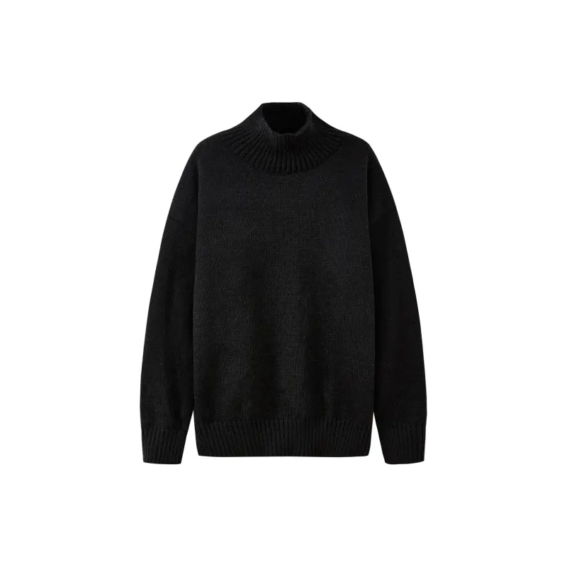 Non Allergic Sweaters Men Black-1