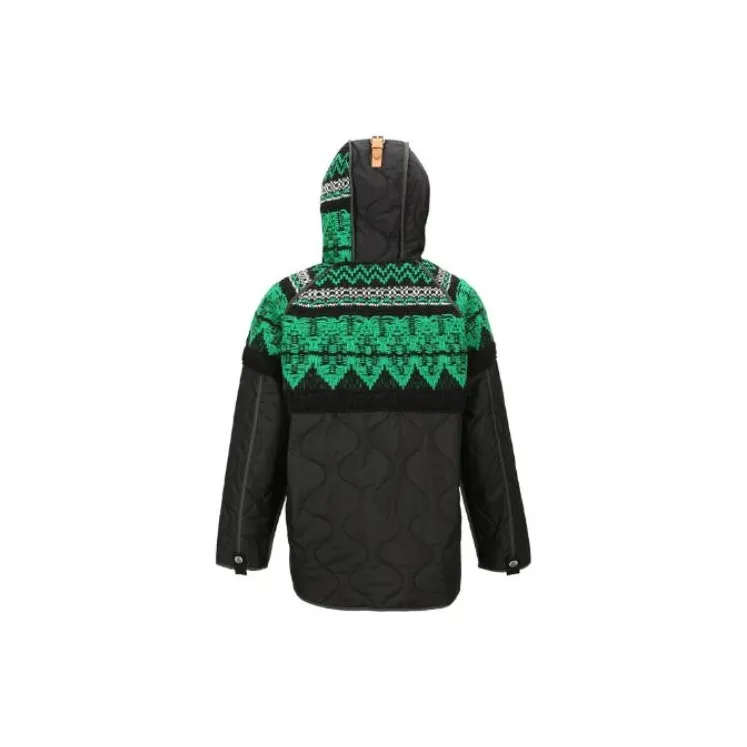 ANDERSSON BELL Multi panel Hooded Jacket-2