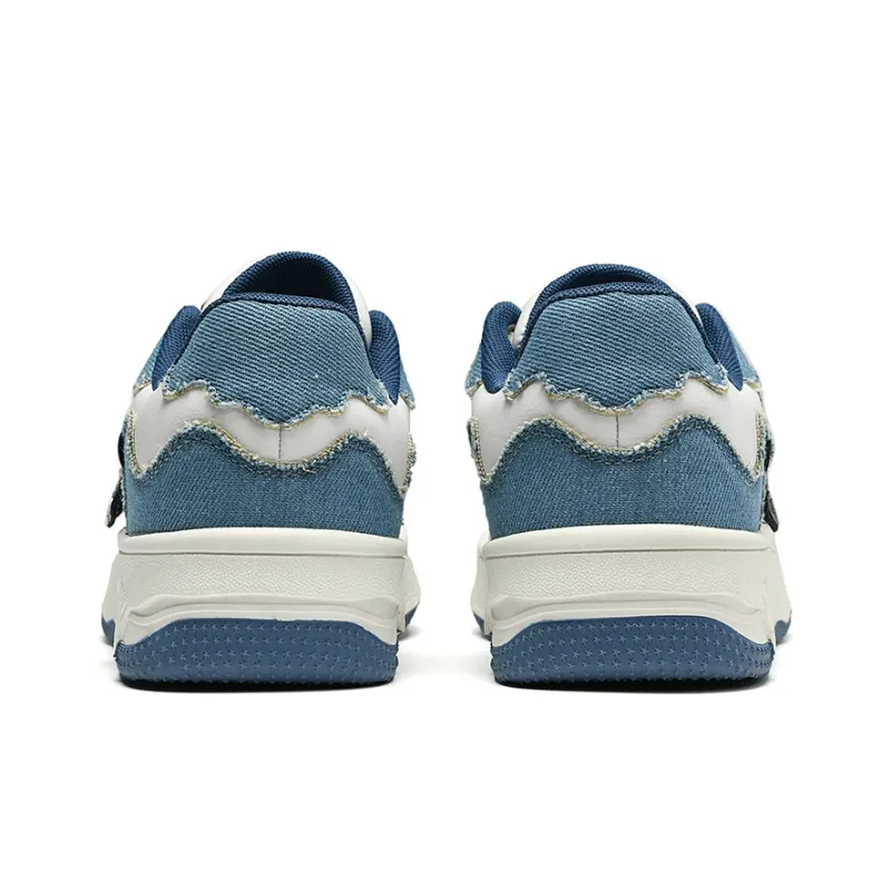 TCELLARS Auspicious Clouds Low Top Skateboard Shoes Unisex Denim Blue Box Limited Edition-4