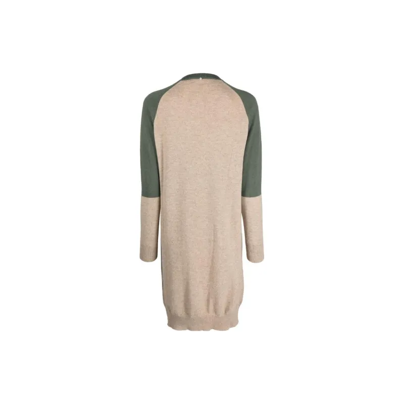 Lorena Antoniazzi Colour block Cashmere Knitted Dress-1