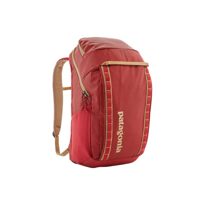 Patagonia Recycled Polyester Backpack Unisex Travel Red-1