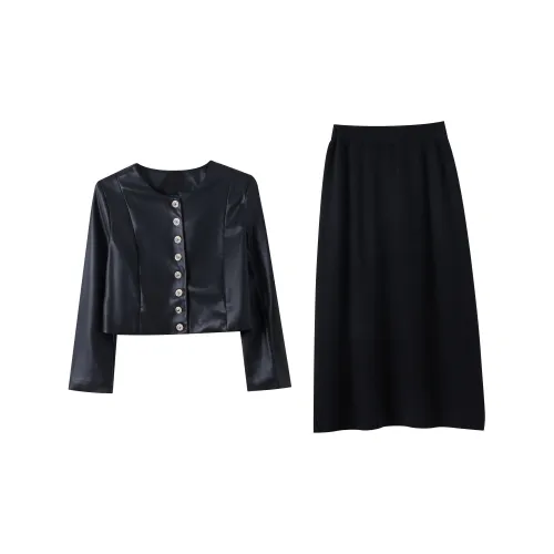 Udon House Two Piece Skirt Sets Women's