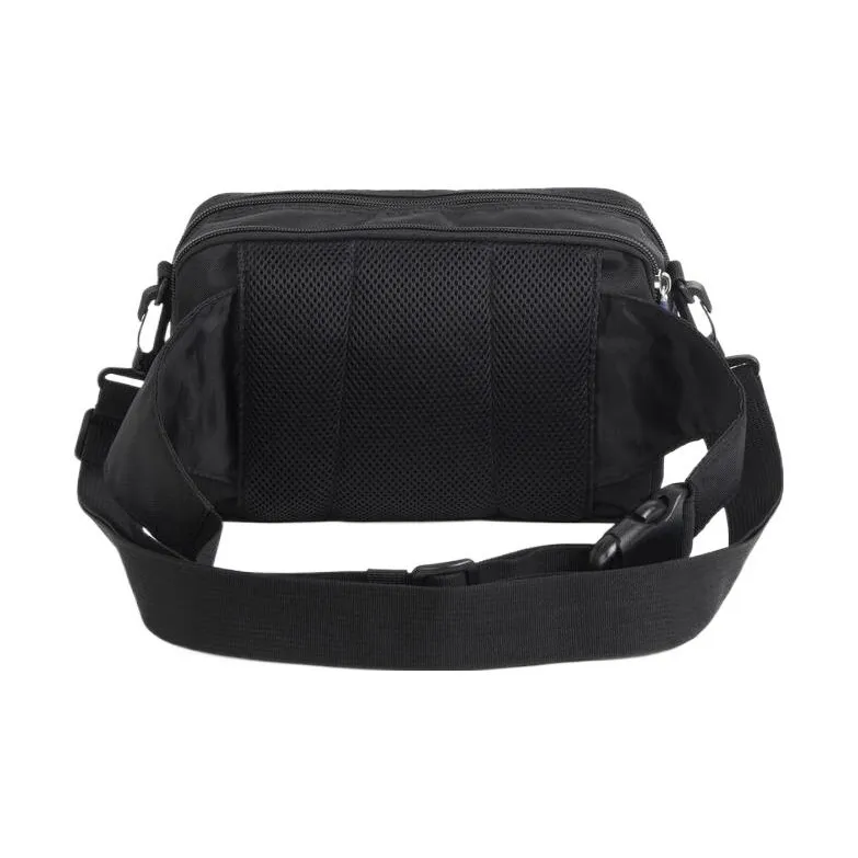 SAMSONITE Polyester Camera Bag Storage Bag One Shoulder Crossbody Fanny Pack Unisex Black-2