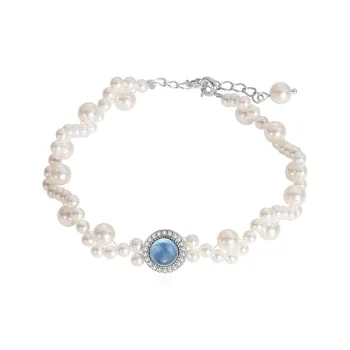 GUDS GAVE Aquamarines Bracelets Women's