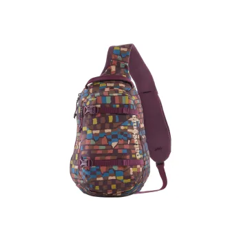 Patagonia Recycled Polyester Shoulder Bag Crossbody Bag Sling Bags Unisex Night Plum Blossom Purple