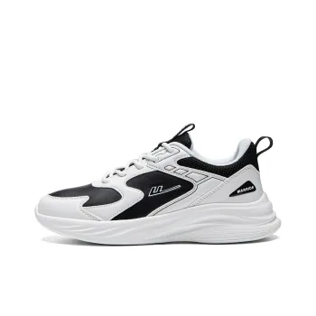 Warrior Panda Shoes Lightweight And Breathable Low Top Casual Shoes Unisex Black White