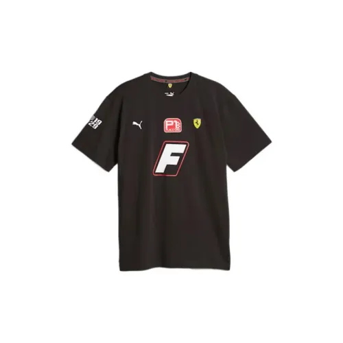 PUMA Scuderia Ferrari T-Shirts Men Black