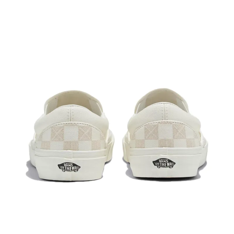 Vans Classic Slip On Stitch Checkerboard 'Beige'-2