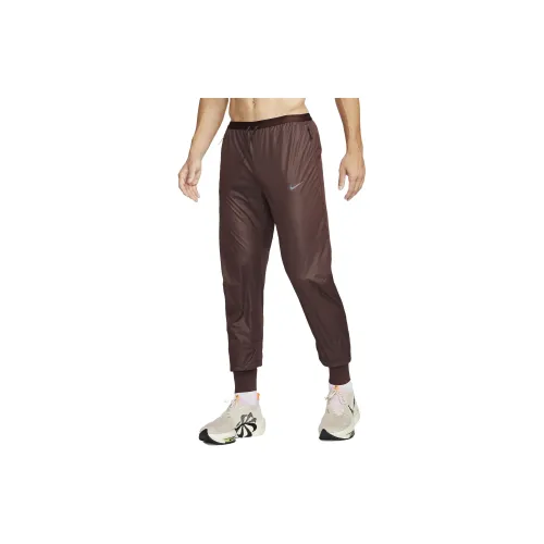 Nike Knitted Sweatpants Men Brown