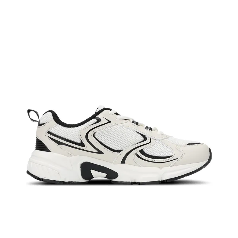 FILA Light Ranger Cushioning, Wear Resistant Low Top Running Shoes Unisex White-1
