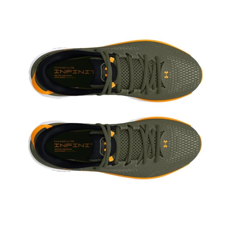 Under Armour Hovr Infinite 5 Running Shoes 'Green Orange'-3